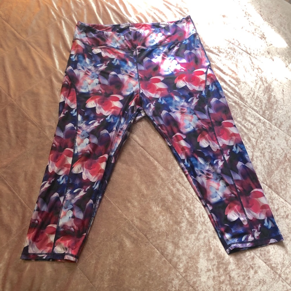 Fashion To Figure Active Floral Leggings